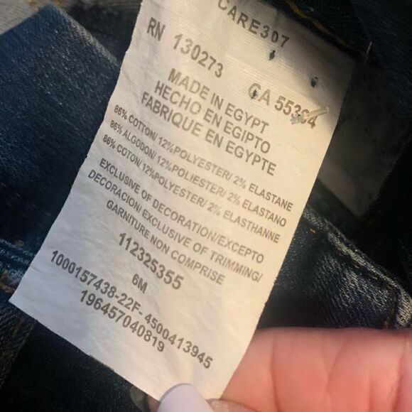 Lee Heritage Medium Wash High-Rise Kick Flare Jeans Size 6M - Picture 12 of 12